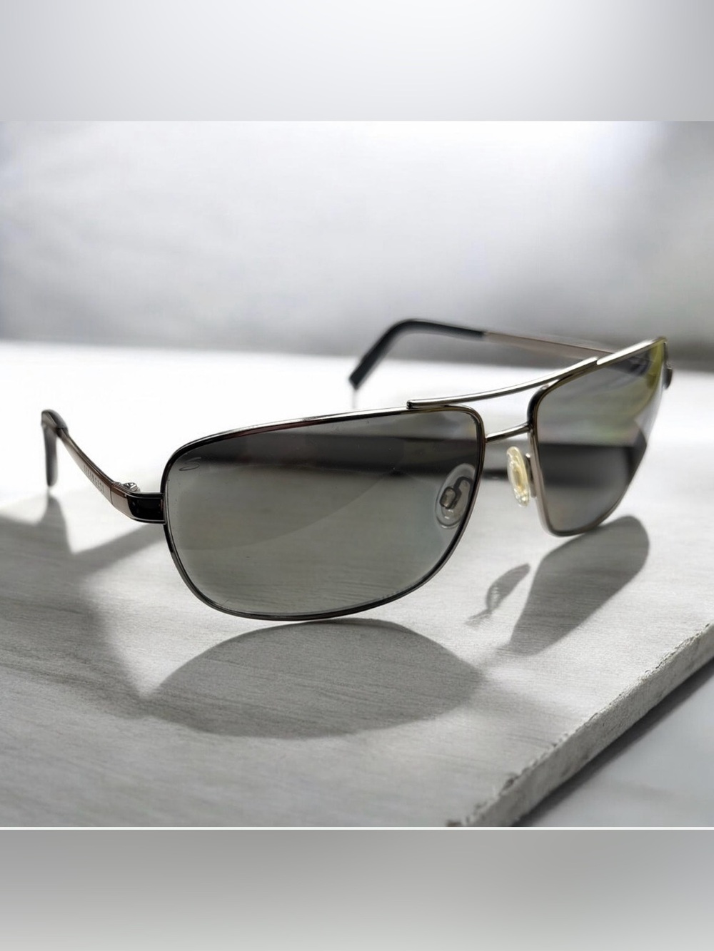 Vintage Serengeti Men’s Sunglasses- Grant 7558 - Classic Designer - Gray Lenses